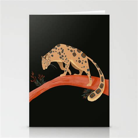 Endangered Series Amur Leopard Stationery Cards By Artofgiselle Society6