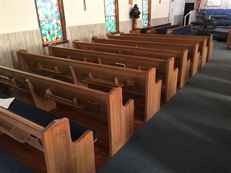 Your church furniture is a major investment and the right church chairs and furniture should perfectly complement your design scheme, space and layout. USED PEWS - For Sale by a Church | Summit Seating For ...