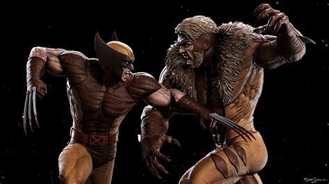 Wolverine Vs Sabretooth On Behance