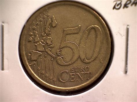 2002r Italy Fifty Euro Cents For Sale Buy Now Online Item 121858