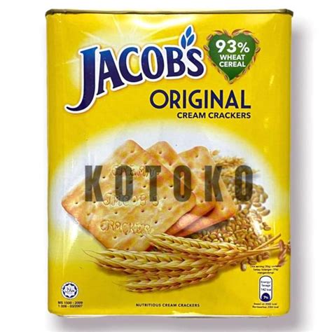 Jual Biskuit Jacobs Original Cream Crackers Kaleng Gr Shopee Indonesia