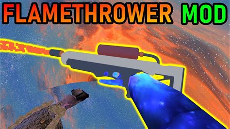 There S A FLAMETHROWER COSMETIC In Gorilla Tag VR Gorilla Tag Flamethrower Mod YouTube