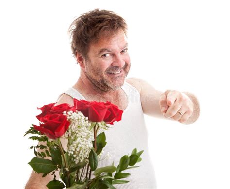 Flowers For My Sweetheart Stock Photo Image Of Humorous 43882696