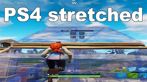 Stretched Resolution On Ps4 Fortnite Youtube