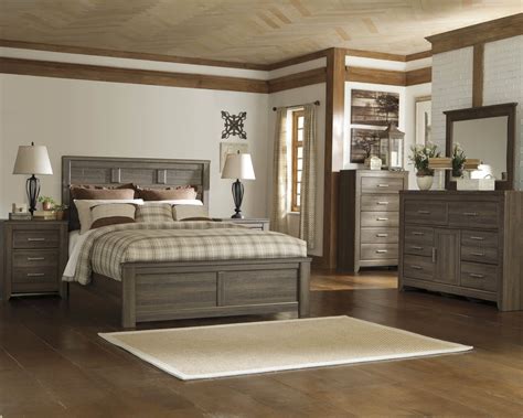 When you purchase a bedroom set, you get not only a bed, but you also get items like a dresser, a night stands, and sometimes even more. Juarano Ashley Bedroom Set | Bedroom Furniture Sets
