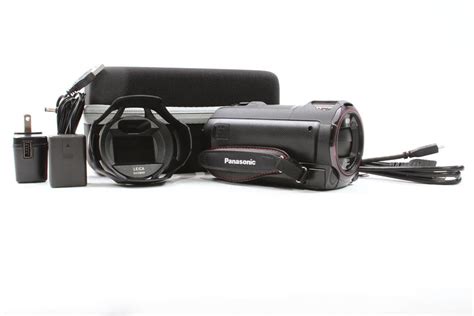 Mint Panasonic Hc Vx870k 4k Ultra Hd Flash Memory Camcorder Black