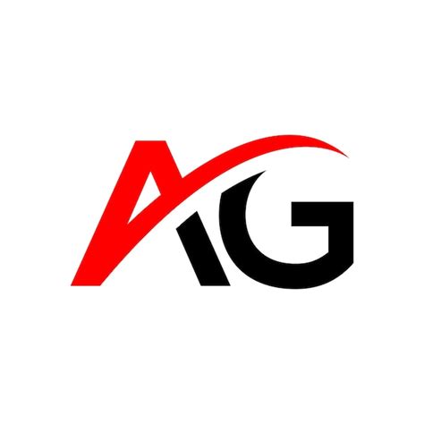 Premium Vector Creative Ag Logo Design