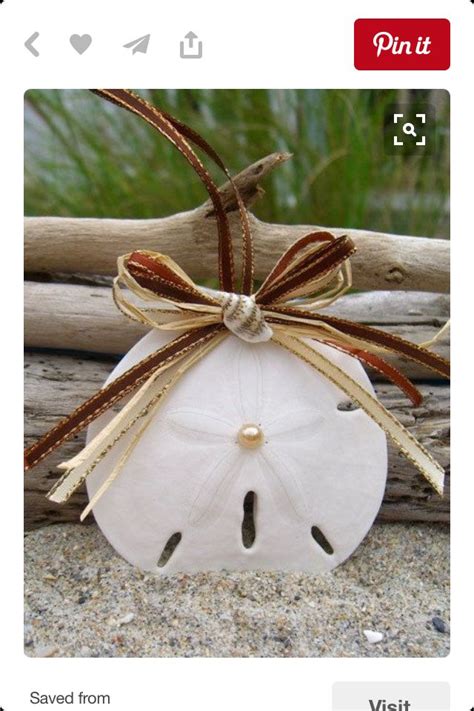 Whether you're looking to make your home into a beachy retreat or create a summery quilt, you'll find everything you need in our beach and nautical shop. Pearl sand dollar | Sand dollar ornament, Seashell ...