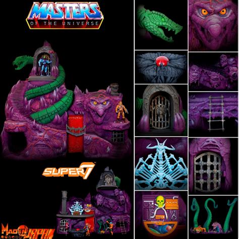Maitres De Lunivers Playset Collectors Choice Snake Mountain Super7