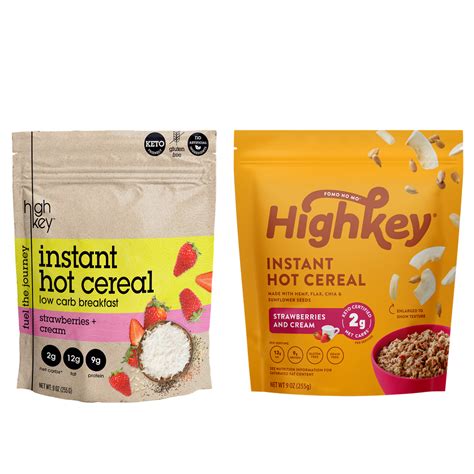 Hot Cereal Bundle | Keto cereal, Low carb breakfast, Cereal variety