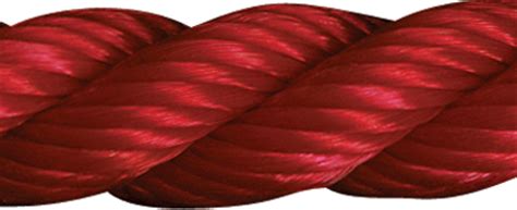 Having red as its colour. Twisted Rope - Snap End Options | Eagle Mat