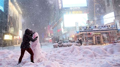 After Massive Snowstorm East Coast Digs Out — And Lives It Up The