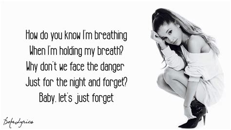 Breathing Ariana Grande Lyrics Lyricswalls