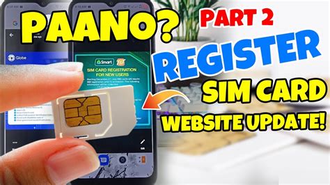 Paano Mag Register Ng Sim Card Latest Update Youtube