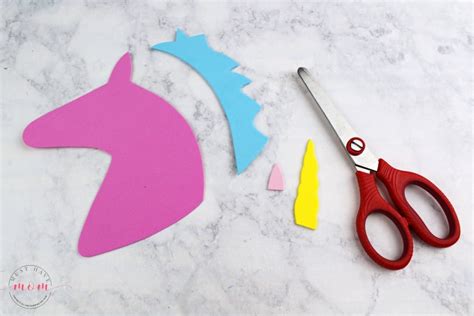 Unicorn Head Pattern Use The Printable Outline For Crafts Creating 5
