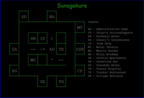 Sunagakure Map A Wip Map Based Off The Worlds Famous Anime Game And