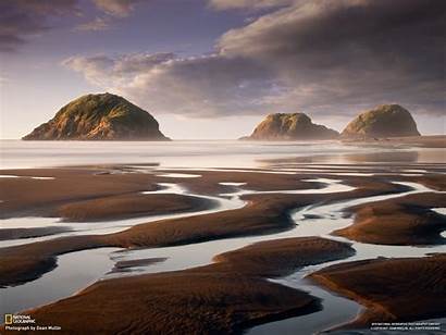 Geographic National Landscape Zealand Nature Coast Water