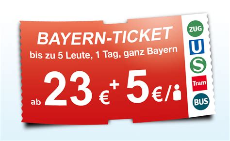 Bayern Ticket Bahnland Bayern