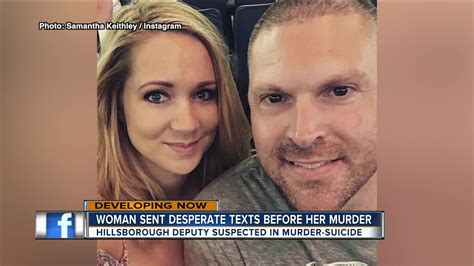 wife sent text messages to friend before she was allegedly killed by her husband a hcso deputy