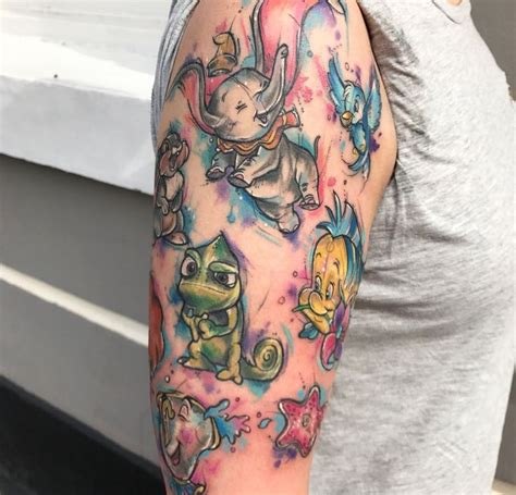 Tattoo Disney Inspired Tattoos Disney Sleeve Tattoos Disney