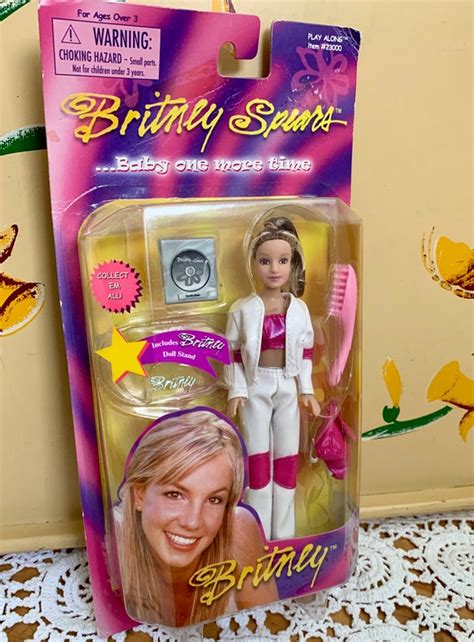 Britney Spears Play Along Doll Vintage 2000 Rare Nouveau Dans Etsy