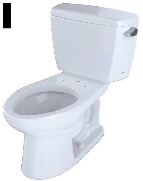 Toto Drake® Two Piece Elongated 16 Gpf Toilet With Cefiontect And