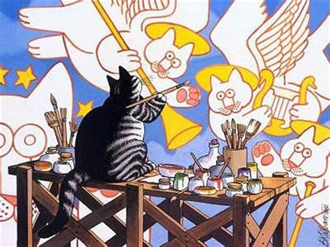 Bernard Kliban Cat Dreams Kliban Cat Cat Art Cat Painting