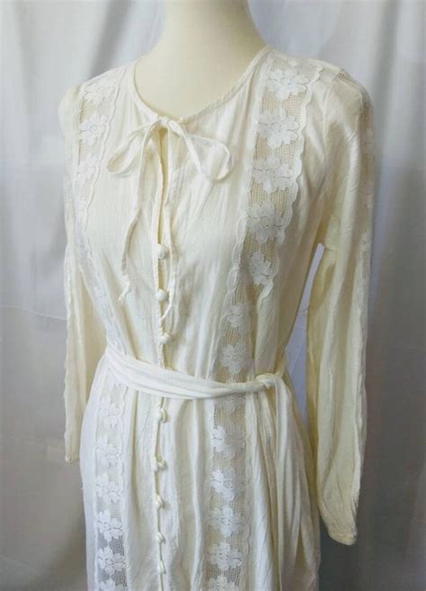 Vintage Edwardian Nightgown Vintage Nightdress Cotton Etsy