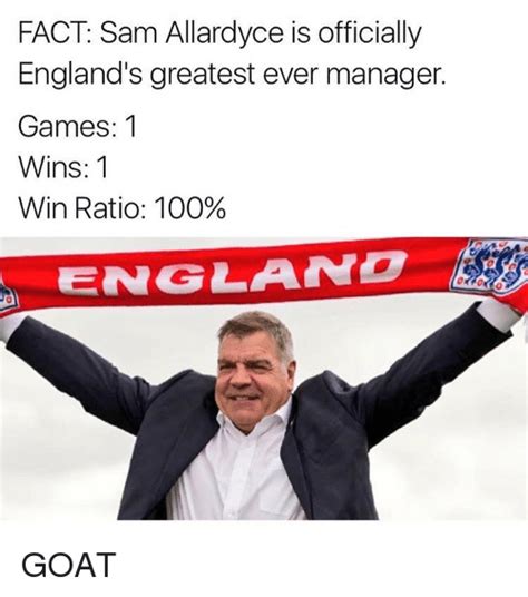 Crystalpalace boss sam allardyce has confirmed he is interested in signing sunderland striker. FACT Sam Allardyce Is Officially England's Greatest Ever ...