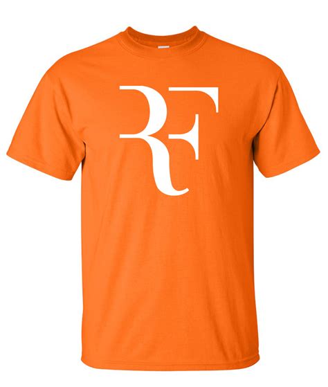 Roger Federer Rf Logo Graphic T Shirt Supergraphictees