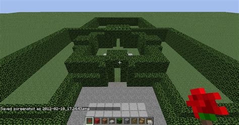 Quick tutorial on how to build a maze in minecraft. Minecraft Hedge Maze Download - mmggett