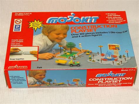 Majorette Construction Playset Majokit 100 Pieces Theme Playset Diecast