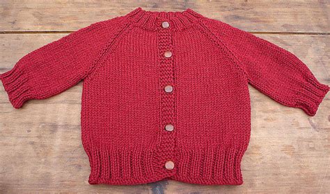Ravelry Top Down Raglan Baby Sweater Pattern By Carole Barenys