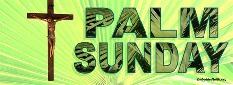 Lent Holy Week Easter Facebook Covers Palm Sunday Facebook Cover