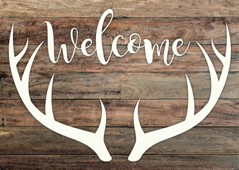 Rustic Welcome Sign Farmhouse Decor Rustic Country Printable Etsy