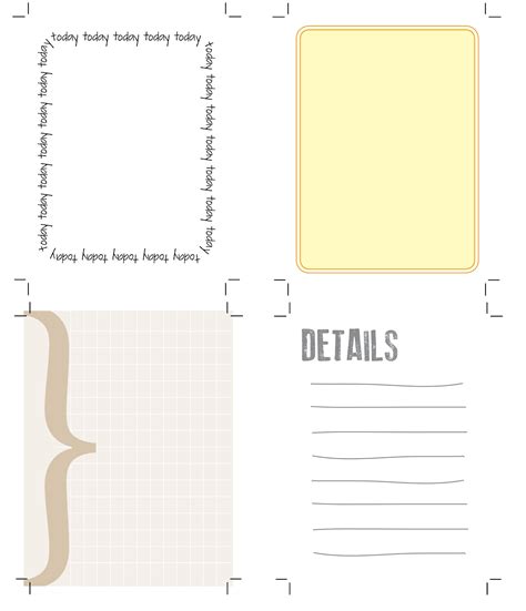 The Creative Place Printable Journaling Cards