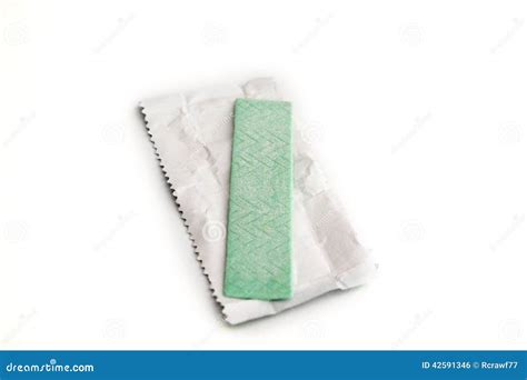 Stick Of Chewing Gum Stock Photo Image Of Sugar Chewed 42591346