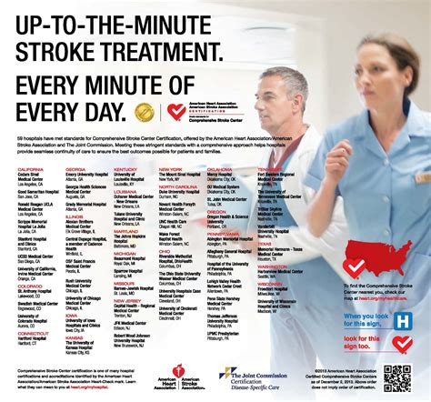 Our Comprehensive Stroke Center Certification Ad With The American Heart Associationamerican St