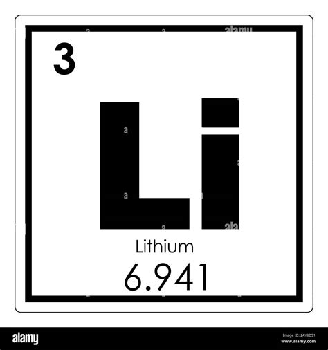 Lithium Atom Hi Res Stock Photography And Images Alamy