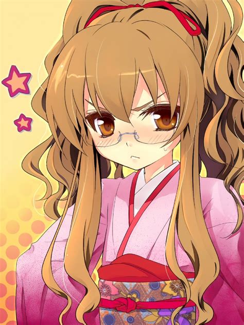 Aisaka Taiga Toradora Tagme S Glasses Japanese Clothes Image