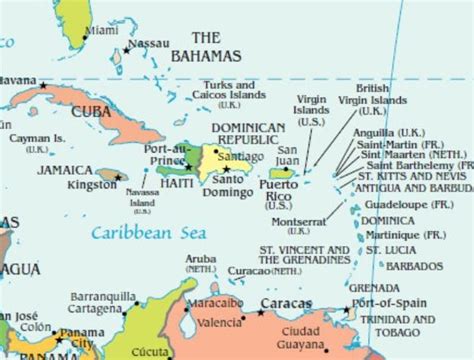 How To Find Sailing Classes Near You Caribbean Islands Map Caribbean
