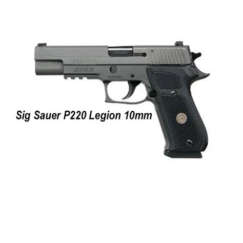 Sig P220 45acp G10 Grips 1 Acp Barre 10 Rnd Extended Mag 57 Off