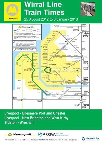 Wirral Line Train Times Merseytravel