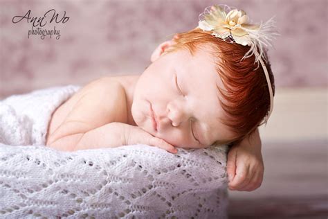 Newborn Baby Girl Photo Session Ann Wo Photography