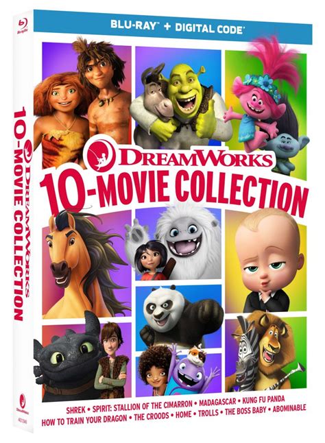 Holiday T Guide Dreamworks And Illumination 10 Movie Collection