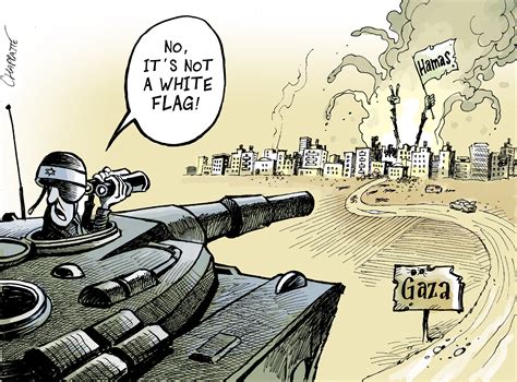 No Truce In Gaza Globecartoon Political Cartoons Patrick Chappatte