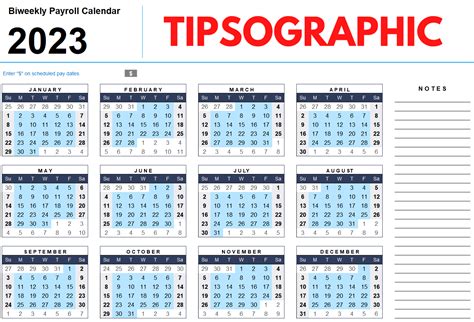 2023 Biweekly Payroll Calendar Printable Pdf Poster Etsy Australia