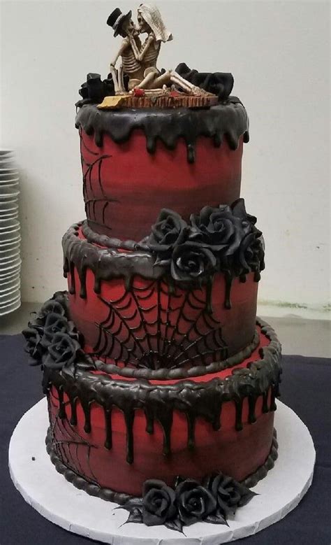 Wedding Cake City Gothic Wedding Cake Gothic Cake Dark Wedding Theme