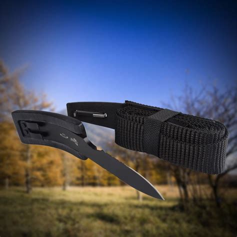 Tactical Belt Waistband Knife Self Defense Boot Dagger Outdoor Survival