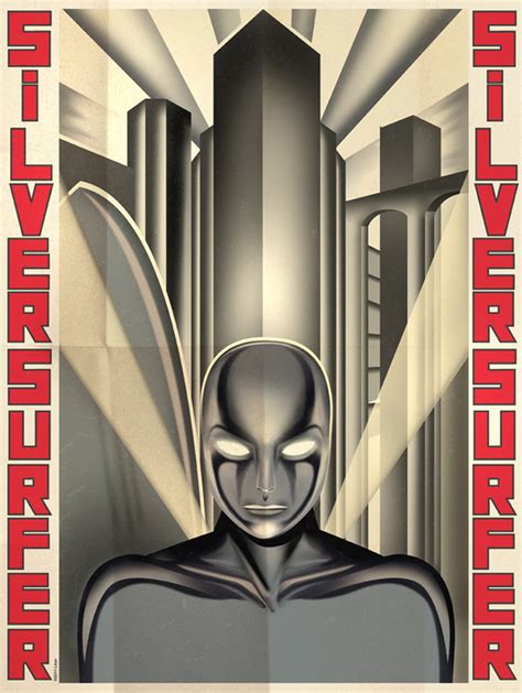 Decorate Your Geeky Lair With These Cool Art Deco Superhero Posters